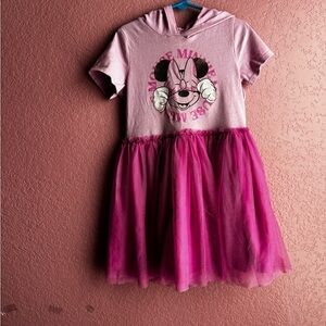 Disney Pink Minnie Mouse Casual Dress